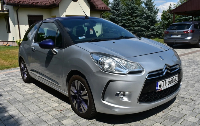 Citroen DS3 cena 23700 przebieg: 194500, rok produkcji 2013 z Pobiedziska małe 407